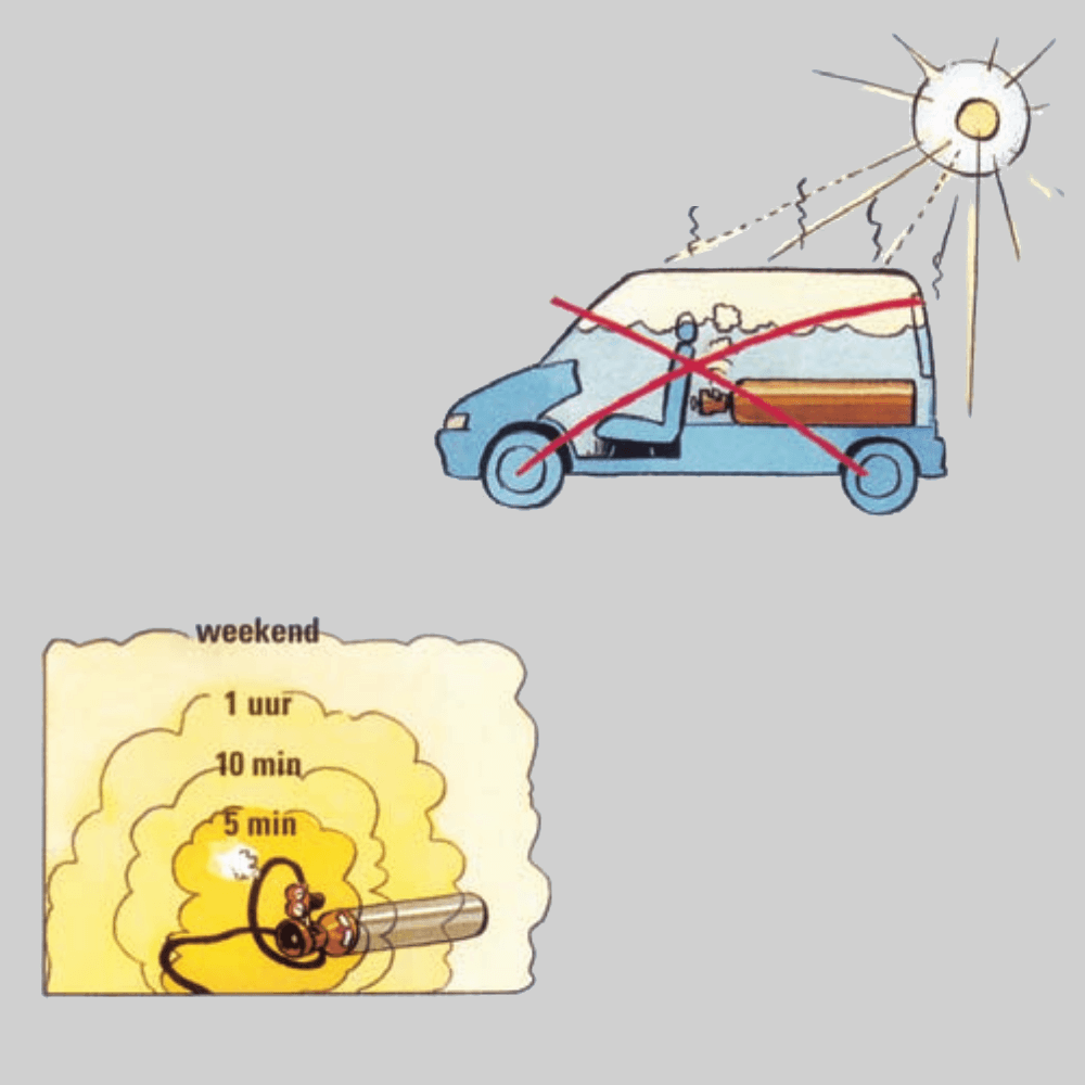 Zelf gasflessen vervoeren, hoe doe ik dat veilig? - 1